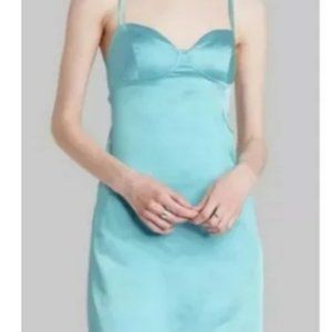 WILD FABLE mini blue dress